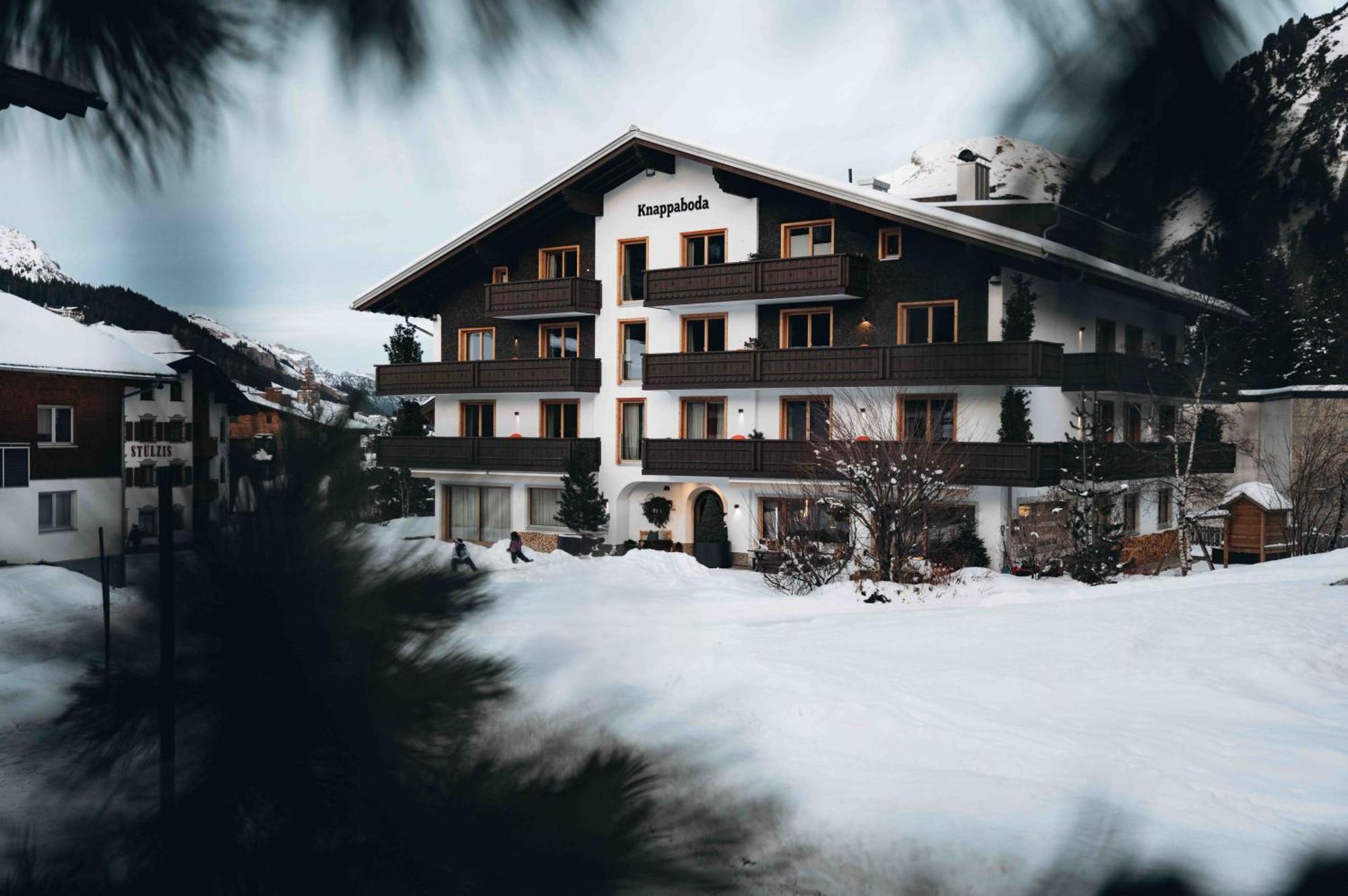 Appart Hotel Knappaboda Lech am Arlberg Bagian luar foto